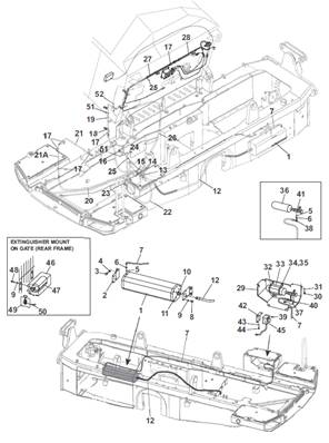 Fire-fighting system, assembly 9991642S2