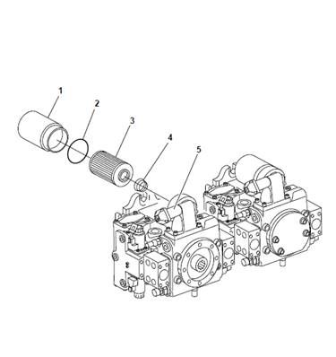 Transmission filter, assembly 9991701