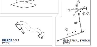 Seat 7000 BASIC, assembly 9991783