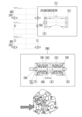 Advance pump, regulator 9992223