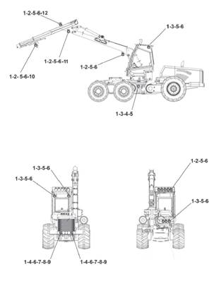 Work lights, assembly 9992243
