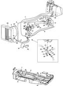 Bogie, hydraulic lines 9992517S2