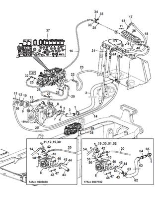Hydraulic lines 9992528