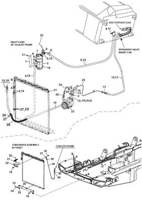 Air conditioning, pipes 9992569S2