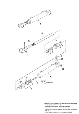 Step Hydraulic Cylinder Assembly 9992659