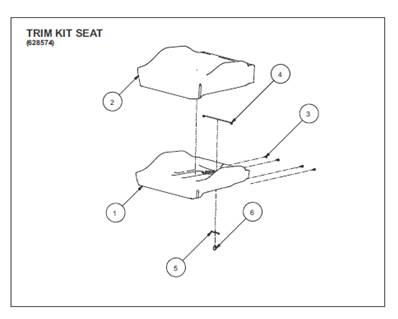 Seat 7000 BASIC, assembly 99929130