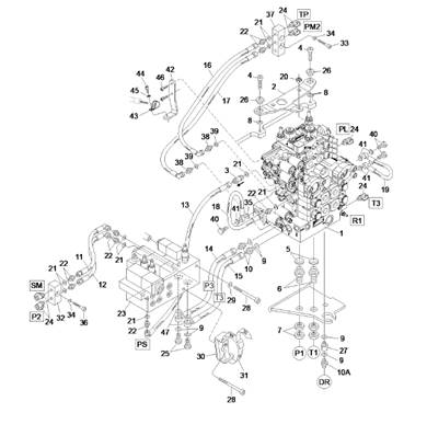 Interconnection of main manifolds LM006107