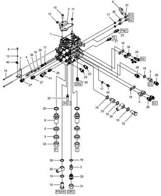 Right manifold assembly #2 LM006813-2S2