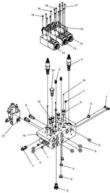 Left Manifold, assembly #2 LM018843
