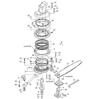 Saw unit 98XL LM033550
