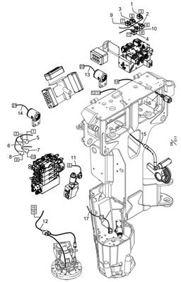 Electrical harness for Dasa 4 and Cabswin LM035225
