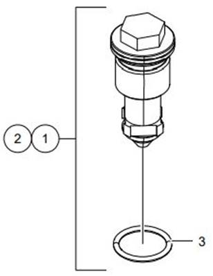 Pressure reducer valve 160 Bars LM617034