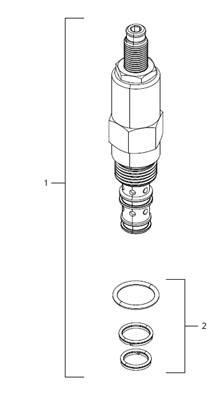 Pressure reducer valve LM619016