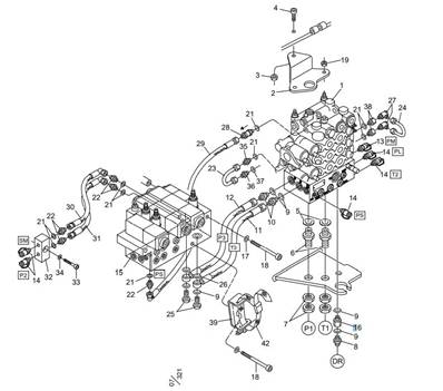 Hydraulic system LM999104S2