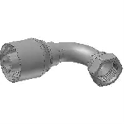 Crimp fitting Parker JIC 9/16 - 90° - Series 43 13943-6-6
