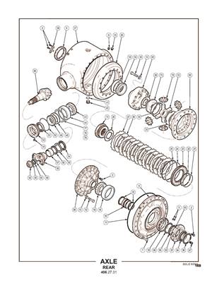 Axle, Rear 4062731S3
