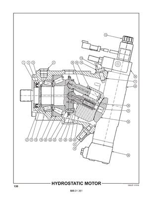 Hydrostatic Motor 50501361S2
