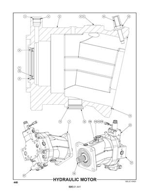 Hydraulic Motor 50501442S3