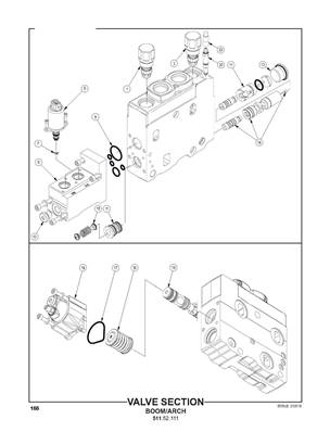 Valve Section, Boom/Arch 51152111