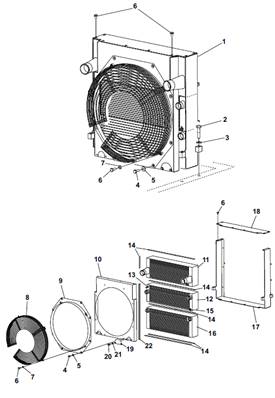 Water cooling 9900772