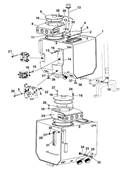 Hydraulic tank, assembly 9901203S2