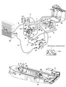 Transmission, hydraulic lines 9902917S2