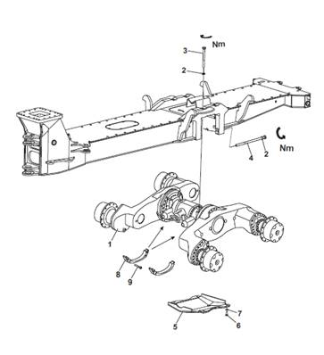 Bogie, assembly 9991283