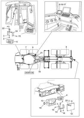 Reversing camera, mounting 9991638