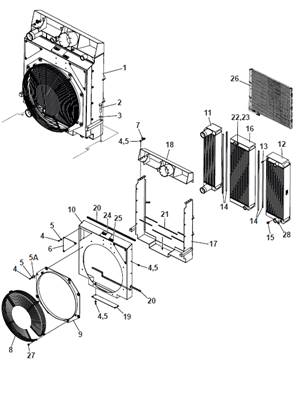Water cooling, assembly 9992178