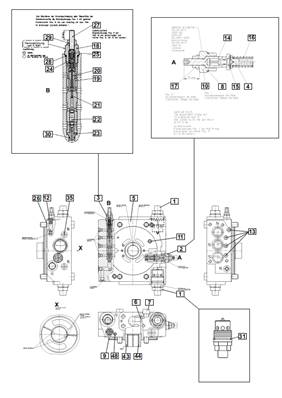 Transmission pump, adapter plate 9992225S2