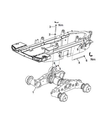 Bogie, assembly 9992350