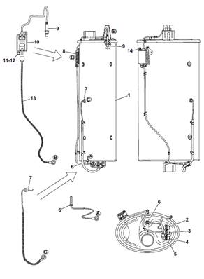 AdBlue harness, installation 9992396