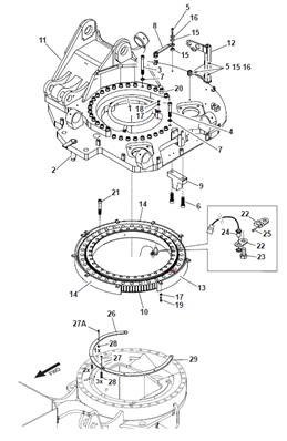Swing plate 9992677