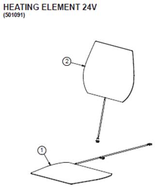 Seat 7000 BASIC, assembly 9992836