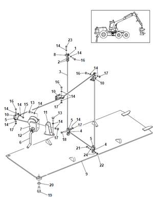 Bottom shields, mounting 9992900
