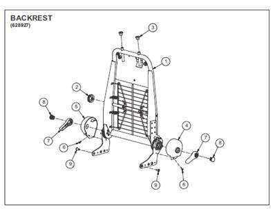 Seat 7000 BASIC, assembly 99929128