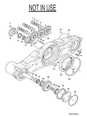 Anti-squat bogie, assembly 99929243GRS2