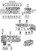 Main hydraulic distributor, assembly 99929325S2