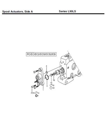 L90-LS Hydraulic Distributor Assembly 99929481
