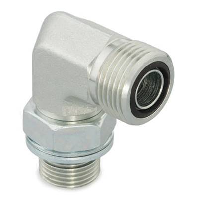 Male adapter ORFS 11/16 - male BSP ISO 1179 3/8-90° Parker 6-6C4OMLOS
