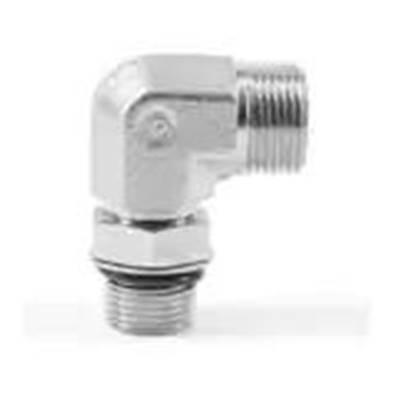Cylindrical male union 1/4 - male L10-90° Parker WEE10LROMDCF