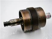 Used gearbox 4th stage splined shaft John Deere YZ105461-US