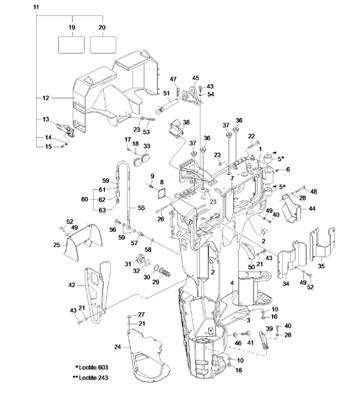 Frame with protective cover LM006100H