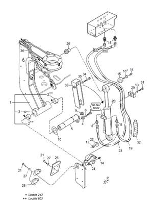 Felling link LM006704