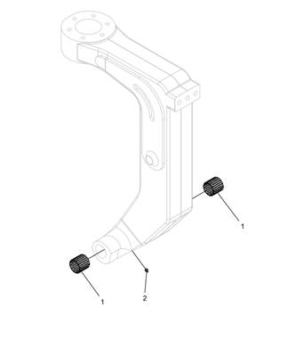 Felling link, molded LM018706