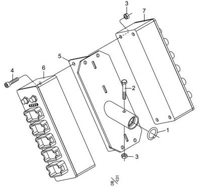 Dasa Forester brackets and boxes LM035223
