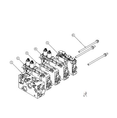 Right Manifold, assembly LM61401801