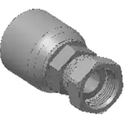 Crimp fitting Parker ORFS 11/16 - Series 43 1JC43-6-6