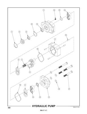 Hydraulic Pump 50407421