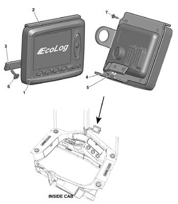 MD3 screen, assembly 7030940